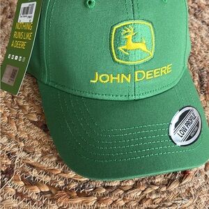 John Deere Green Hat with Yellow Logo
